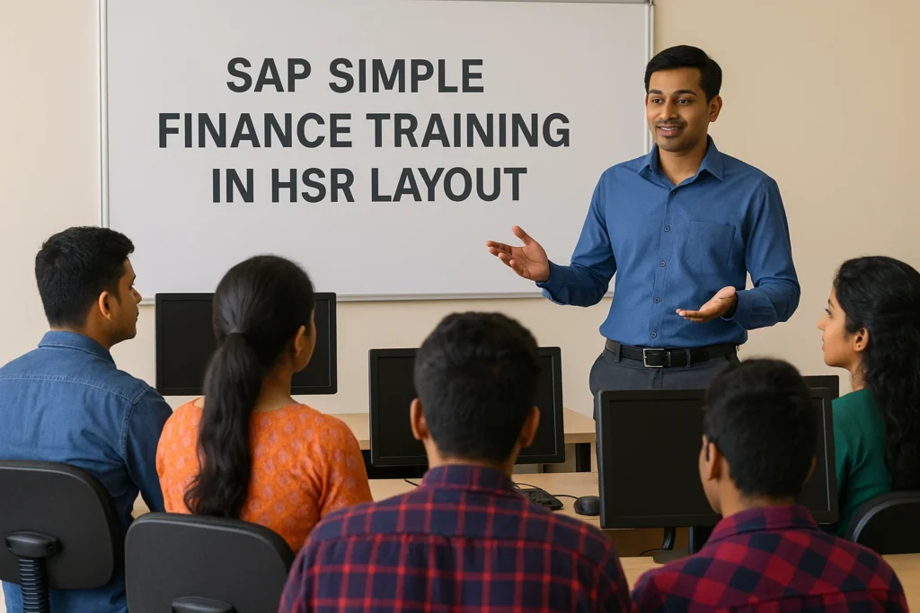 SAP Simple Finance Training in HSR Layout SAP simple finance training in HSR Layout