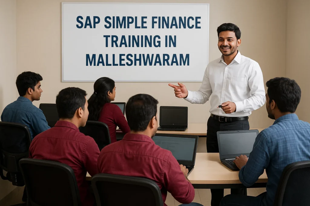 SAP Simple Finance Training in Malleshwaram SAP simple finance training in Malleshwaram