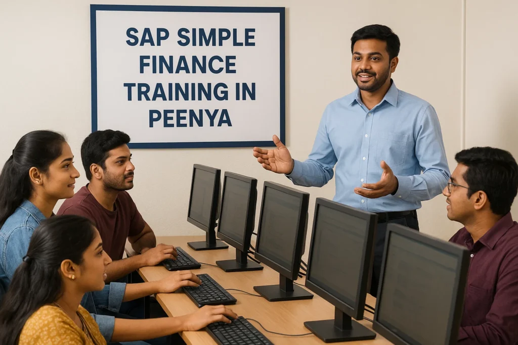 SAP Simple Finance Training in Peenya SAP simple finance training in Peenya