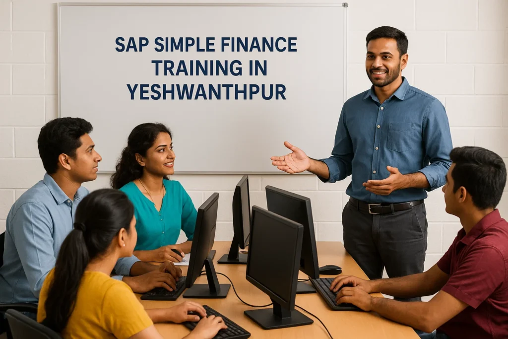 SAP Simple Finance Training in Yeshwanthpur SAP simple finance training in Yeshwanthpur